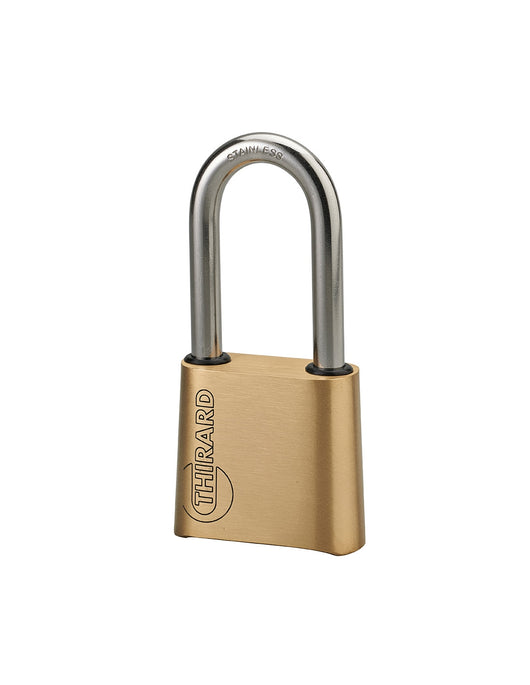 Lucchetto Tanker con combinazione arco in acciaio inox 58Mm - THIRARD