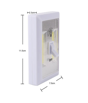 Luce A Led Cob Switch 2 Strip Led Luce Armadio Cantina Credenza Casa 200 Lumens         