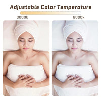 Trade Shop - Luce A Mezza Luna Per Scrivania Lampada Lunare A Led Per Unghie Trucco Estetista -