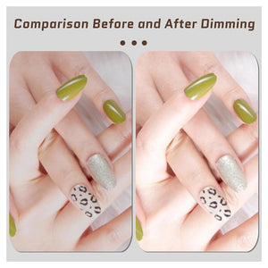 Trade Shop - Luce A Mezza Luna Per Scrivania Lampada Lunare A Led Per Unghie Trucco Estetista -