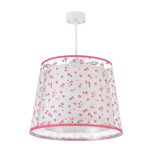 LÚZETE - LUCE A SOSPENSIONE PER BAMBINI DREAM FLOWERS E27 ROSA