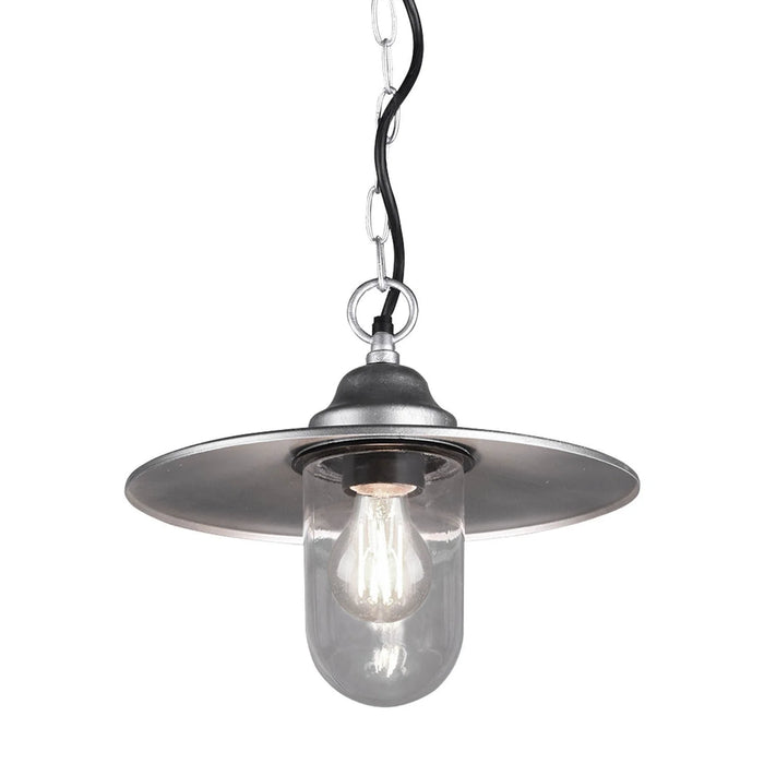 LÚZETE - LUCE A SOSPENSIONE PER ESTERNI E27 IP44 ZINC TULSI