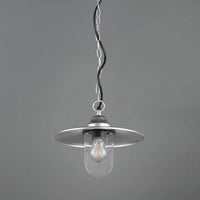 LÚZETE - LUCE A SOSPENSIONE PER ESTERNI E27 IP44 ZINC TULSI