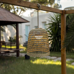 LÚZETE - LUCE A SOSPENSIONE PER ESTERNI SENZA CAVO POSITANO 35 BATTERIA RICARICABILE