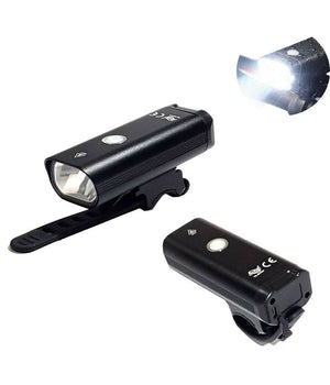 Luce Anteriore Led Cob Ricaricabile Usb Bici Ciclo Bicicletta Bianco Te-b0084         