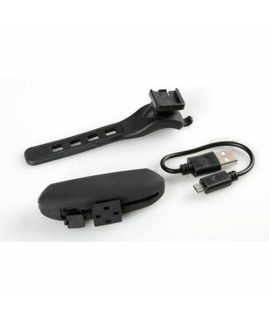 Luce Anteriore Led Cob Ricaricabile Usb Bici Ciclo Bicicletta Bianco Te-b0086         