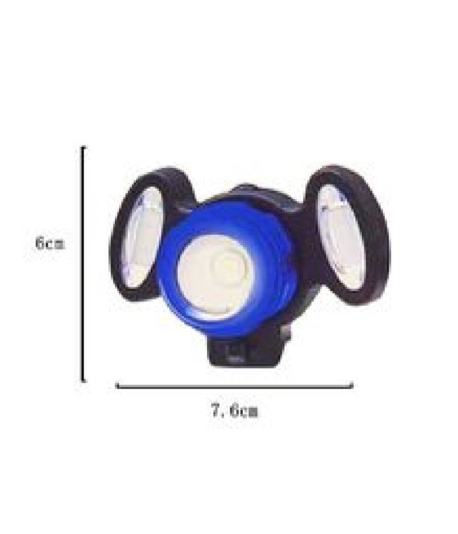 Luce Bici Da Testa Faretto Regolabile Led Fari Biciclette Impermeabile Tx-9087         