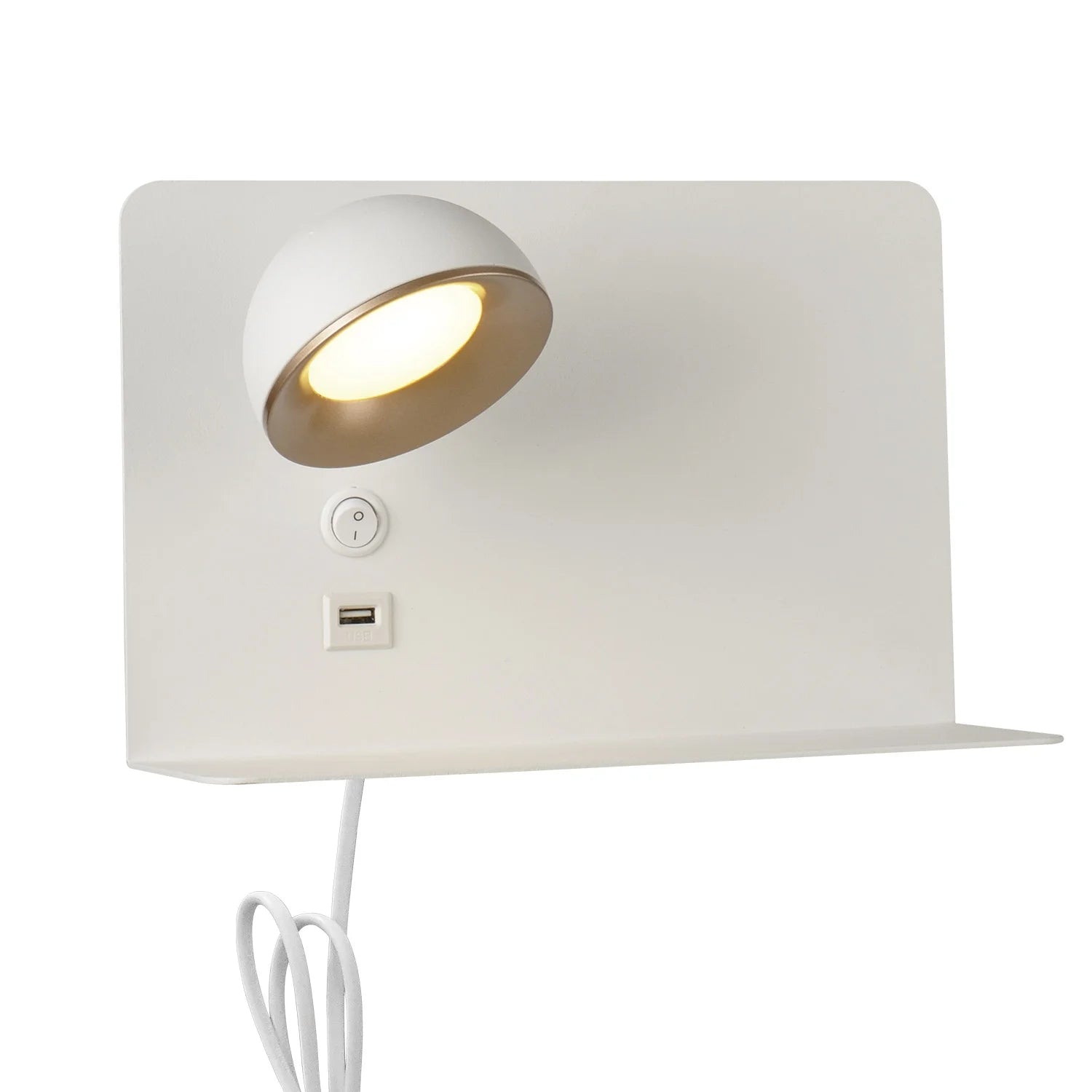 LÚZETE - LUCE DA PARETE LED 5W 4000K BIANCO OCÉANE