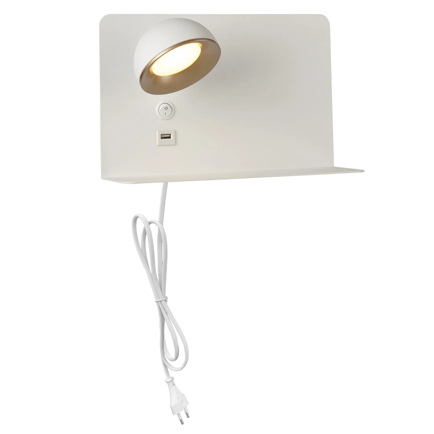 LÚZETE - LUCE DA PARETE LED 5W 4000K BIANCO OCÉANE