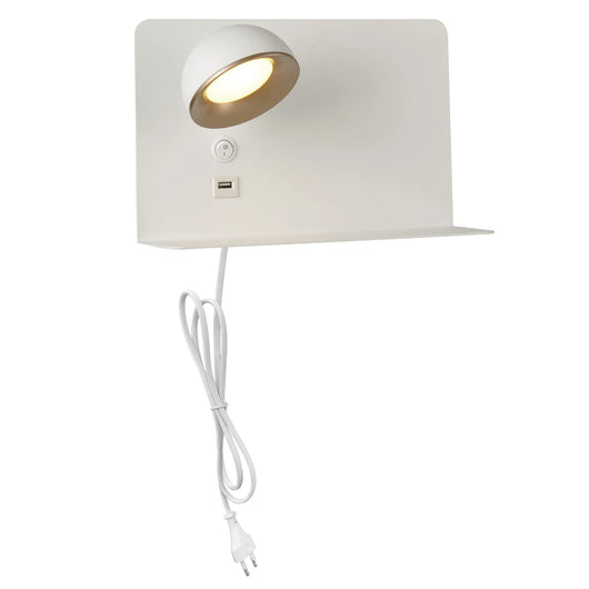 LÚZETE - LUCE DA PARETE LED 5W 4000K BIANCO OCÉANE