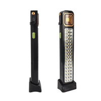 Trade Shop - Luce Di Emergenza Solare Ricaricabile Hel-2866t 30w Led Con Tecnologia Intelligente         