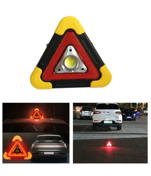 Luce Emergenza Hb-6608 Triangolate Segnale Avvertimento Auto Pannello Solare         