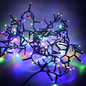 Luce filo 300 led multicolore controller cm 600 al. fissa uso esterno