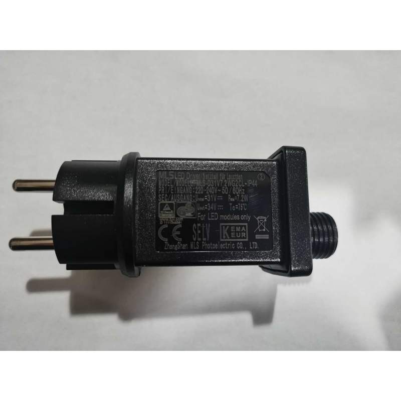 Luce filo 700 led bianco freddo concontroller 38m