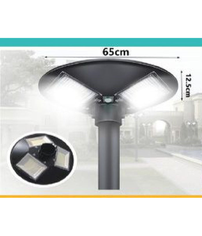 Luce Lampione Faro Giardino Stradale Crepuscolare Pannello Solare 500 W Led-8447         