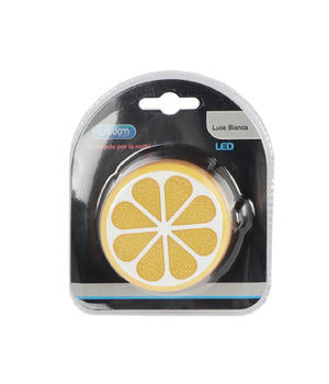 Luce Led Notturna A Forma Di Mezza Arancia Luce Bianca Lampada Cameretta Bambini         