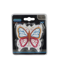 Trade Shop - Luce Led Notturna Con Forma Di Farfalla Lampada Per Cameretta Bambini Xc-1964 -