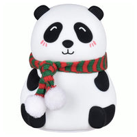 Trade Shop - Luce Notturna Panda Led Sensore Touch Lampada Da Tavolo Usb Ricaricabile Camera         