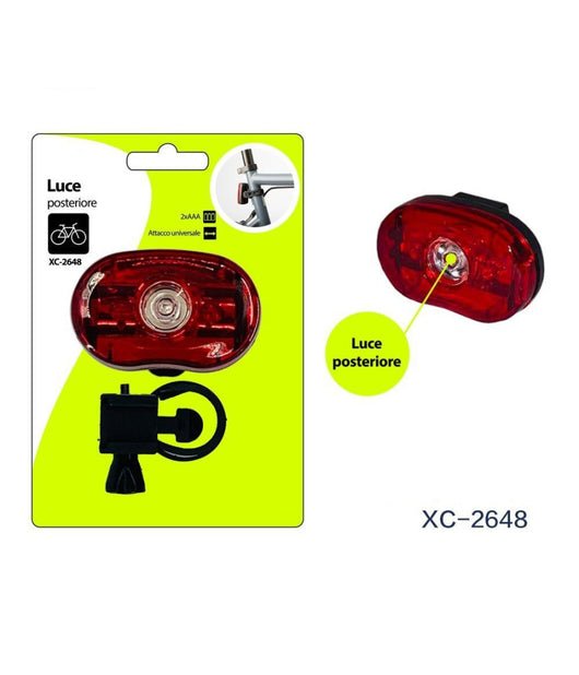 Luce Posteriore Bici Fanalino Bicicletta Attacco Universale Con Gancio Xc-2648         
