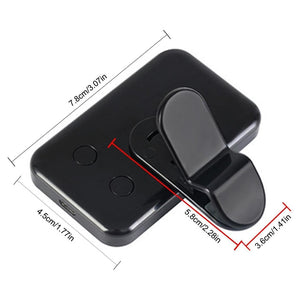 Trade Shop - Luce Ricaricabile Video Led Portatile Pannello Luminoso Con Clip Usb Riprese Telefono -        