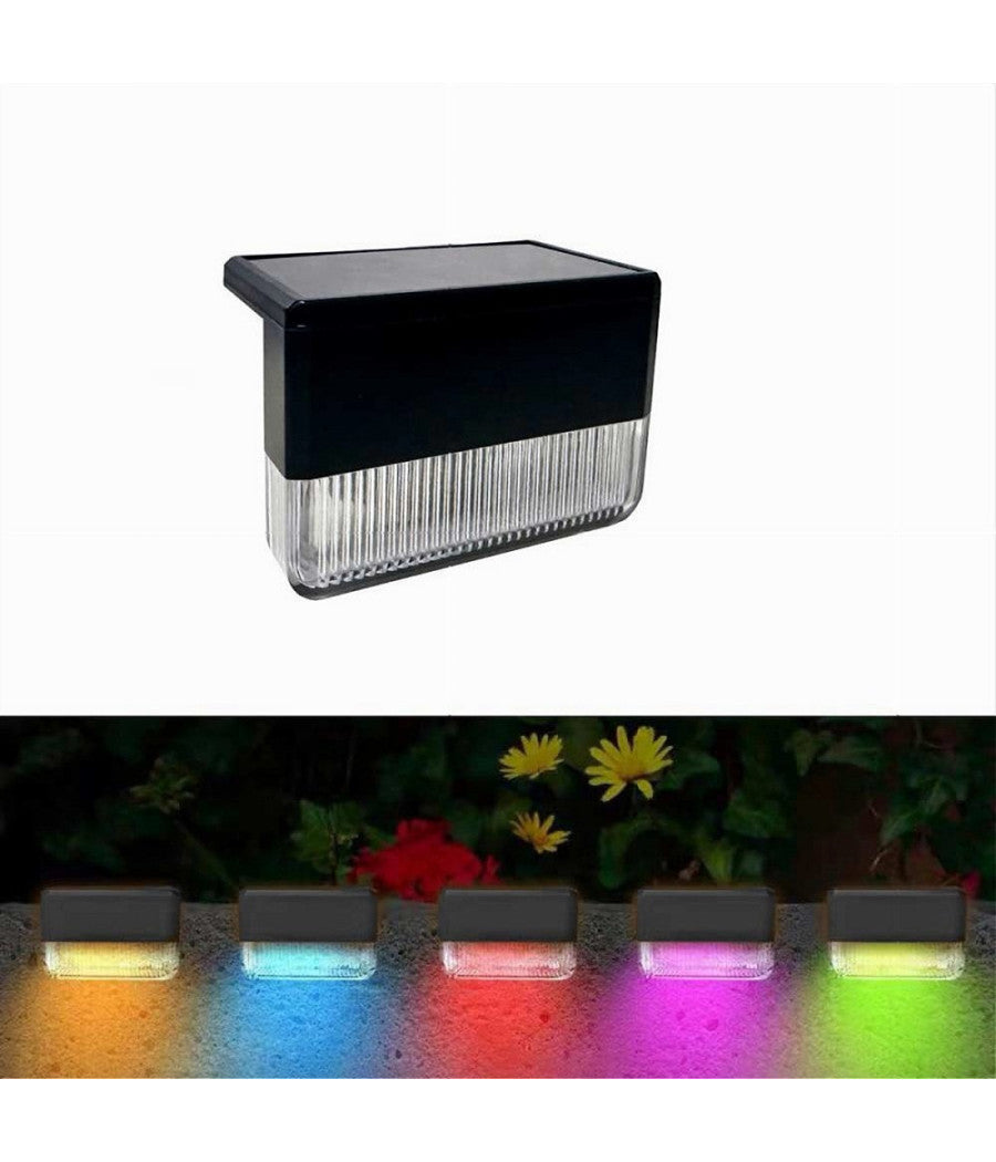 Luce Solare Giardino Lampada Led Pannello Solare Luce 3000k+rgb Ip65 Xgtjd-001kc         