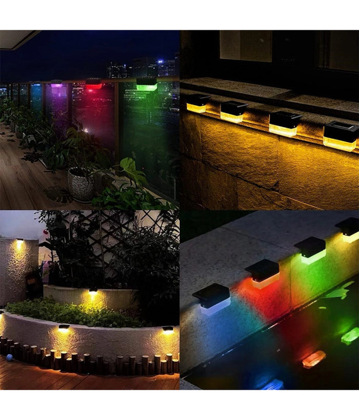 Luce Solare Giardino Lampada Led Pannello Solare Luce 3000k+rgb Ip65 Xgtjd-001kc         