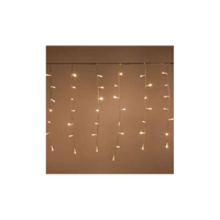 Luce tenda 200 led plastica bianco caldo cm 450