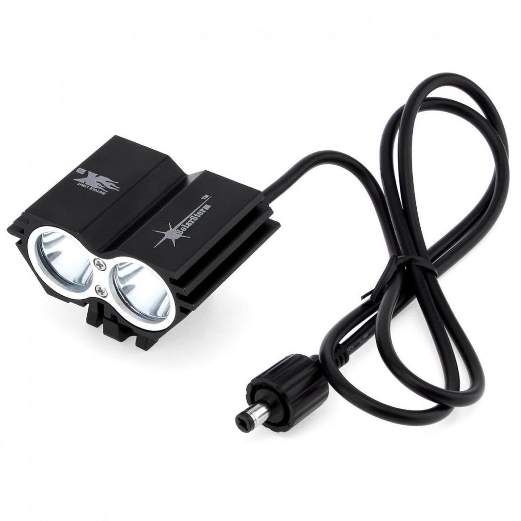 Trade Shop - Luce Torcia Cree Led Xm-l2 Faro Fanale Bicicletta Mtb Bdc Bici Scuter Lampada -