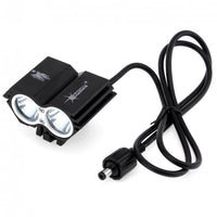 Trade Shop - Luce Torcia Cree Led Xm-l2 Faro Fanale Bicicletta Mtb Bdc Bici Scuter Lampada -