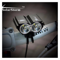 Trade Shop - Luce Torcia Cree Led Xm-l2 Faro Fanale Bicicletta Mtb Bdc Bici Scuter Lampada -