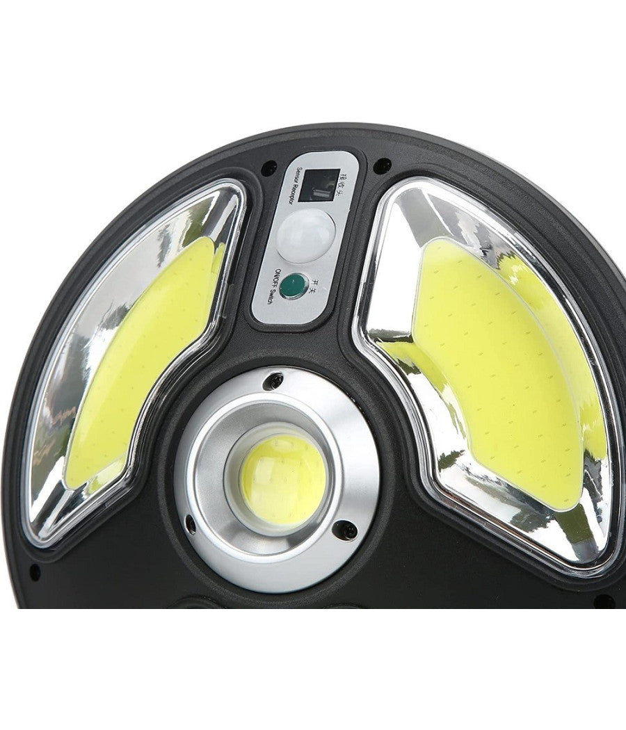 Luci Da Giardino Solare A Led Ricarica Rapida Cob Illuminazione Stradale Esterno         