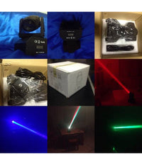 Luci Dj Mini Moving Head Beam Led 12w Cree Mini Teste Mobili Fascio Stretto         