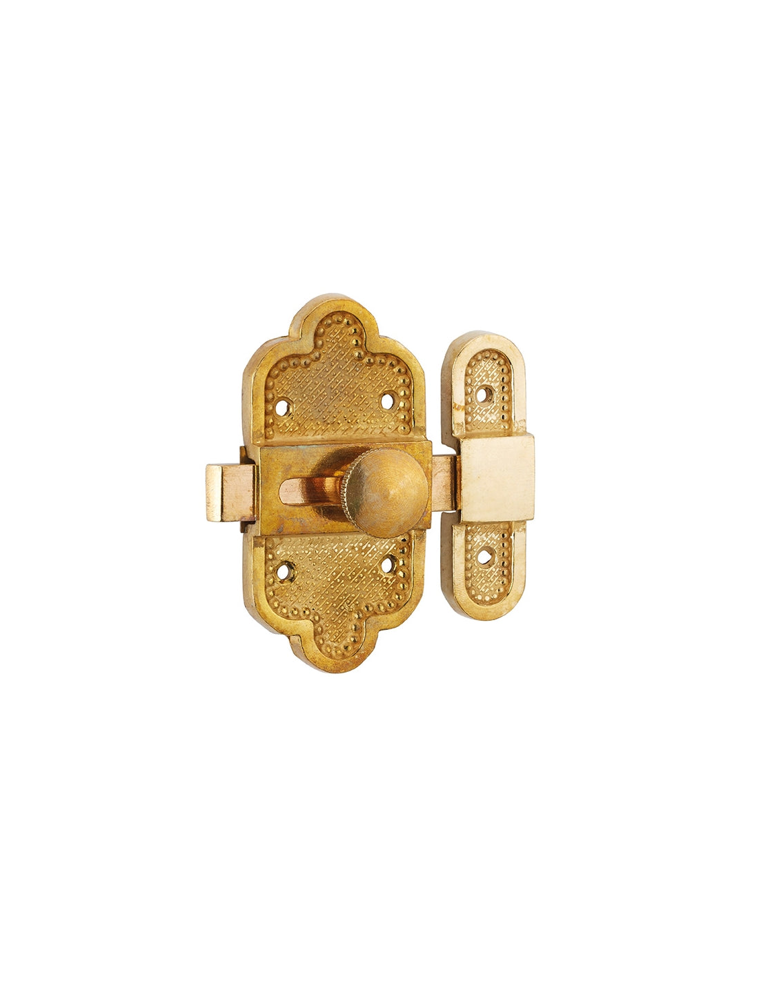 Chiavistello per mobili LUIGI XVI ottone 40X80mm - THIRARD