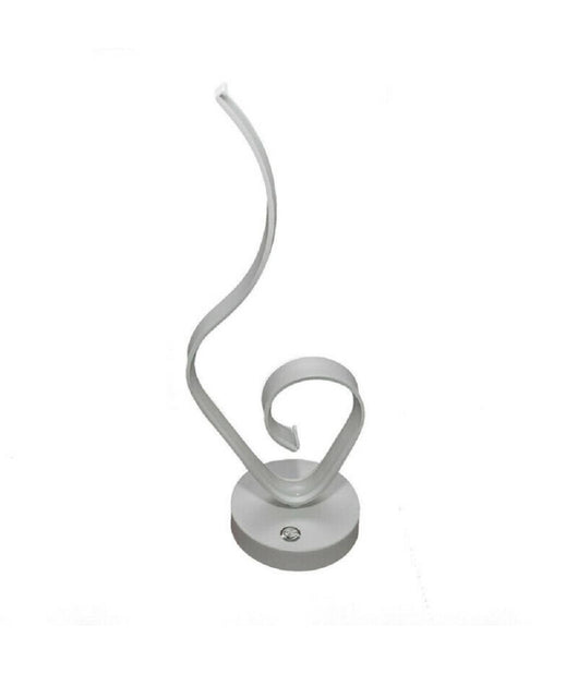 Lume Da Comodino Ad Onda Design Moderno 10 W Lampada Tavolo Abatjour 39x15 Luce         