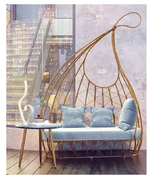 Lume Da Comodino Ad Onda Design Moderno 10 W Lampada Tavolo Abatjour 39x15 Luce         