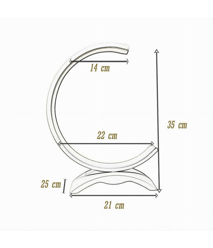 Lume Led 9w Lampada Tavolo Abat-jour Stilizzata Bianco Luce 3000k 6500k 4000k D30         