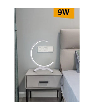 Lume Led 9w Lampada Tavolo Abat-jour Stilizzata Bianco Luce 3000k 6500k 4000k D30         