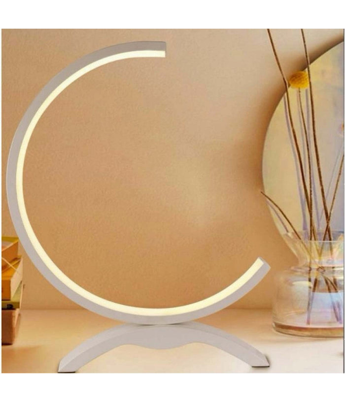 Lume Led 9w Lampada Tavolo Abat-jour Stilizzata Bianco Luce 3000k 6500k 4000k D30         