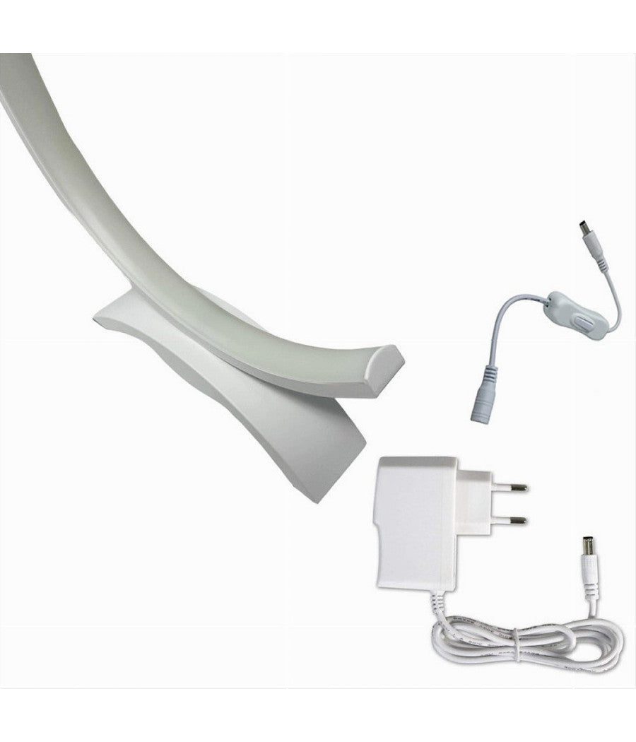 Lume Led 9w Lampada Tavolo Abat-jour Stilizzata Bianco Luce 3000k 6500k 4000k D30         