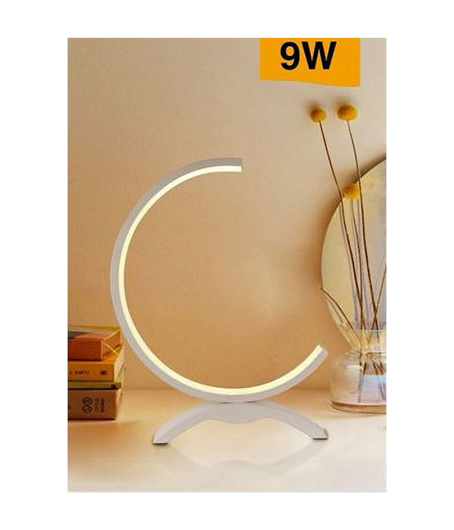 Lume Led 9w Lampada Tavolo Abat-jour Stilizzata Bianco Luce 3000k 6500k 4000k D30         