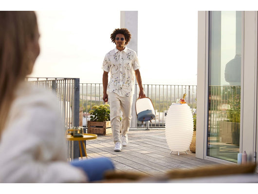 Lampada LED nomade Bluetooth Lite up Play Oceano