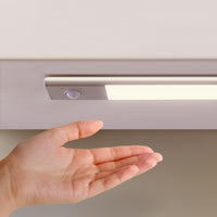 Luminaria LED Kaus ricaricabile tramite usb e con sensore di movimento, L 240 mm, Anodizzato opaco, Plastica e alluminio