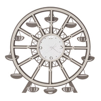 LUNA PARK, Orologio da Parete con Pendolo, Arti e Mestieri