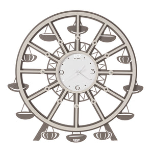 LUNA PARK, Orologio da Parete con Pendolo, Arti e Mestieri