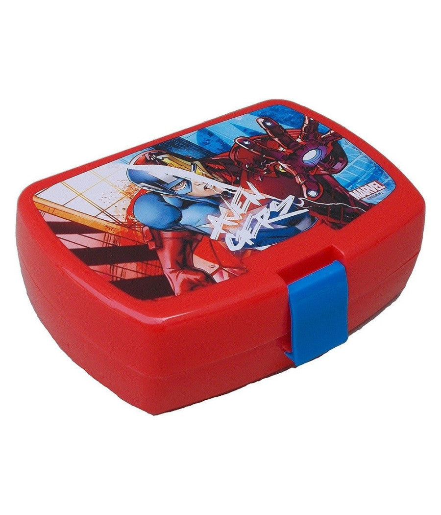 Lunch Box Scatola Colazione Porta Pranzo Merenda Sandwich Scuola Asilo Bambino         