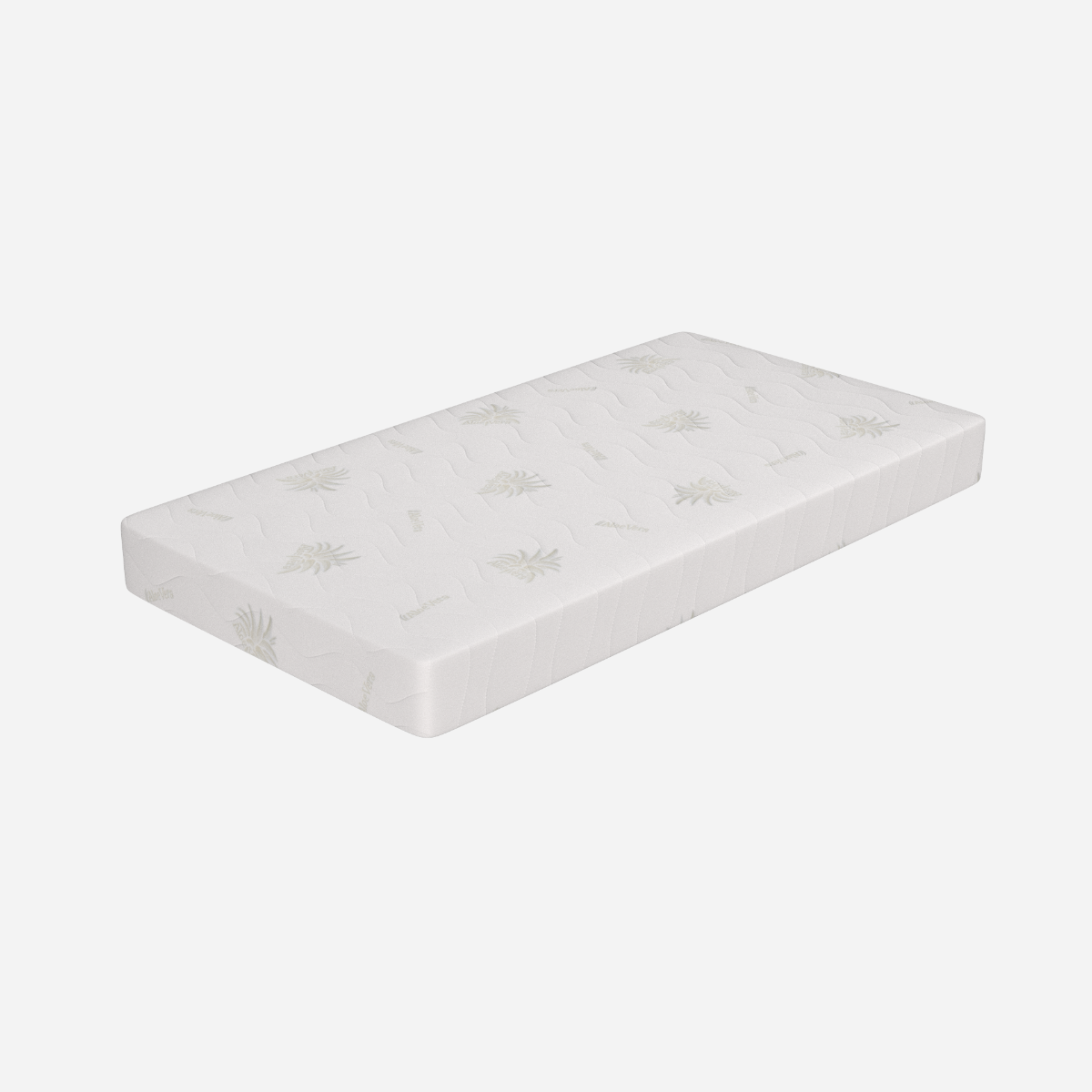 Materasso Trestrati Singolo 85x190, alto 22 cm - Memory, Gel Relaxa, Sfoderabile, Rivestimento Aloe Vera | Lupin III