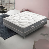 Materasso Piazza e Mezza 140x200 in Memory Foam - Alto 20 cm - 3 cm memory 9 zone differenziate - Ortopedico