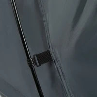 Set Tenda da Campeggio 3 in 1 con Letto Singolo, Tenda e 1 Materasso Gonfiabile, Borsa per il Trasporto Inclusa, Grigio