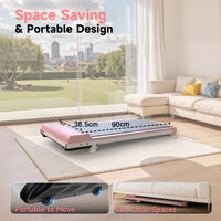 Tapis roulant elettrico inclinato RATTANTREE, tappetino da passeggio da 1 a 8 km/h con telecomando, per casa e ufficio, 2,5 CV, capacitï¿½ï¿½ 140 kg