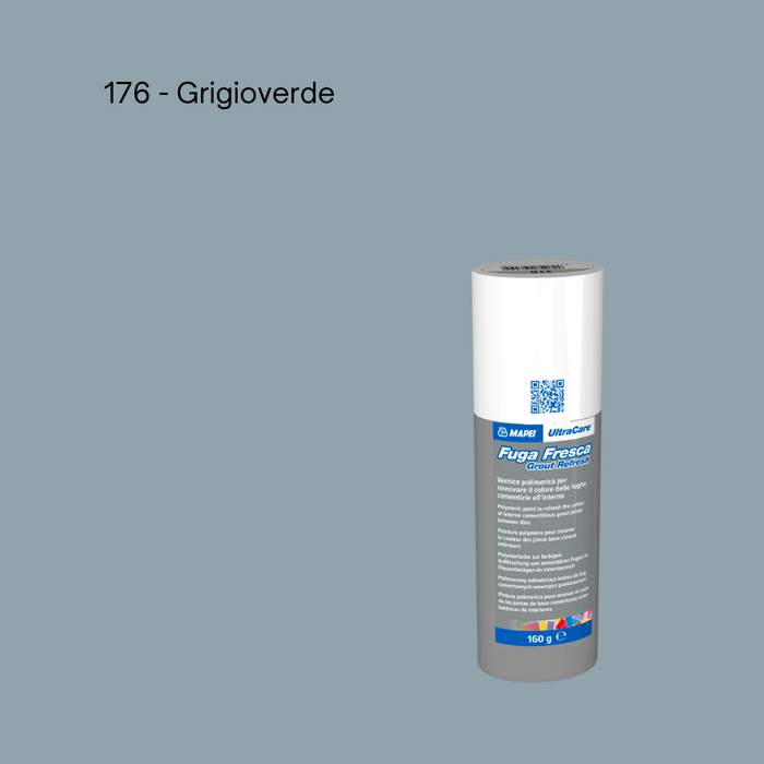 Rinnovo fughe rovinate sbiadite ripristinare pavimento ultracare fuga fresca 160 gr *** colore grigioverde - 176, con...
